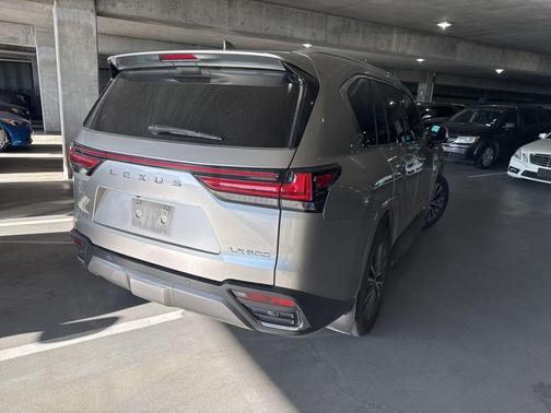 Silver 2023 Lexus LX 600 Premium