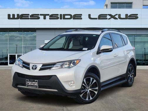 White 2015 Toyota RAV4 Limited