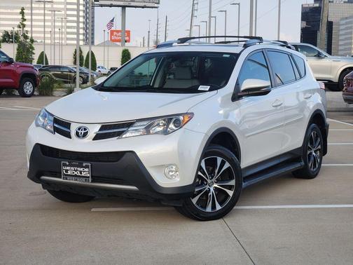 White 2015 Toyota RAV4 Limited