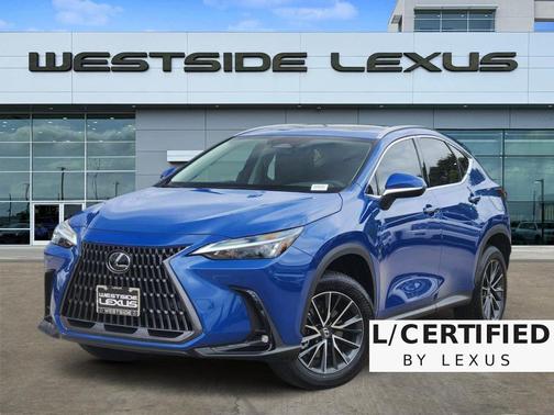 Blue 2025 Lexus NX 250 Premium