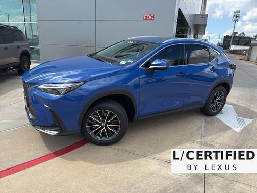 Blue 2025 Lexus NX 250 Premium