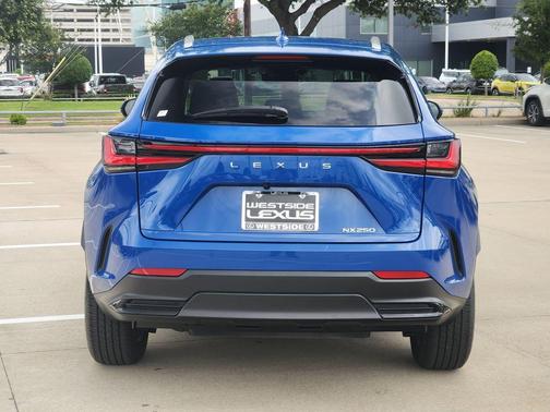 Blue 2025 Lexus NX 250 Premium