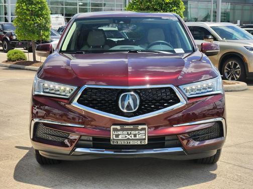 Maroon 2017 Acura MDX 3.5L w/Technology Package
