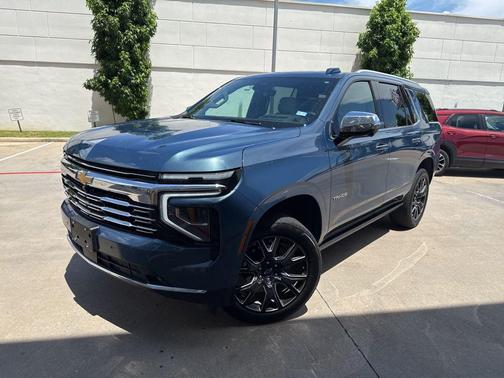 Blue 2025 Chevrolet Tahoe Premier