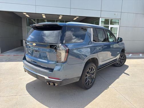 Blue 2025 Chevrolet Tahoe Premier