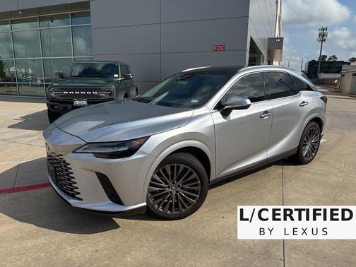 Silver 2023 Lexus RX 350 Luxury