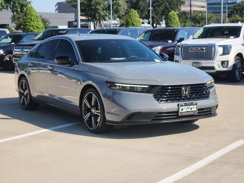Gray 2023 Honda Accord Hybrid Sport
