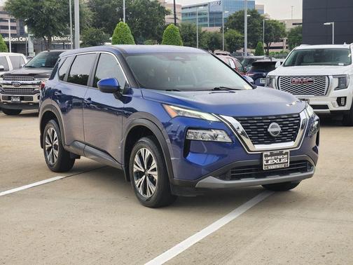 Blue 2023 Nissan Rogue SV