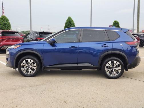 Blue 2023 Nissan Rogue SV