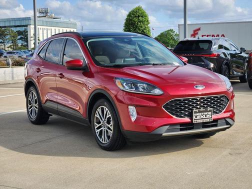 Red 2022 Ford Escape SEL