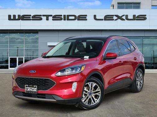 Red 2022 Ford Escape SEL