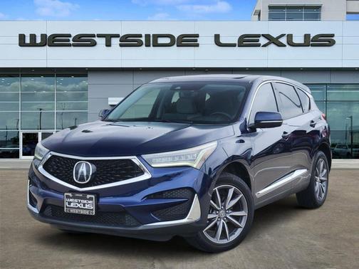 Blue 2020 Acura RDX Technology Package