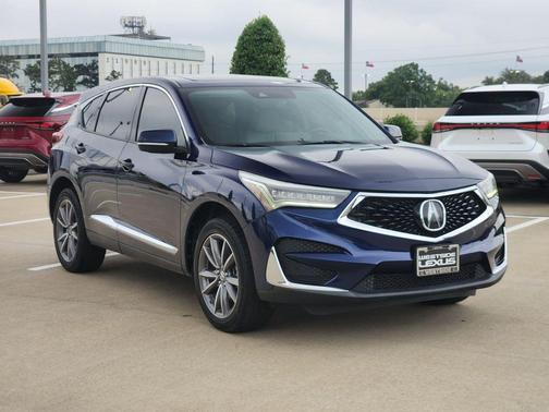 Blue 2020 Acura RDX Technology Package