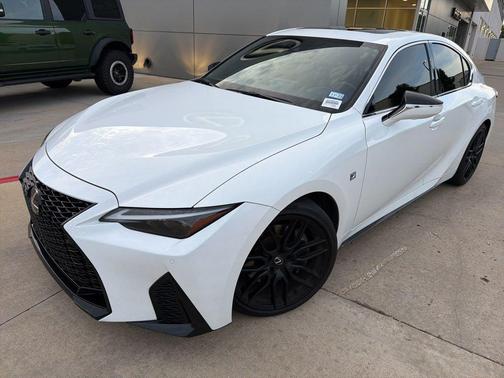 White 2023 Lexus IS 350 Base