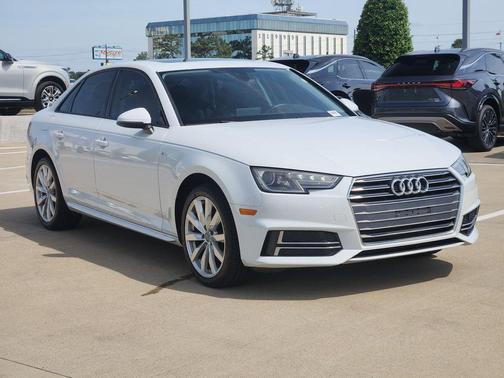 White 2018 Audi A4 2.0T Premium