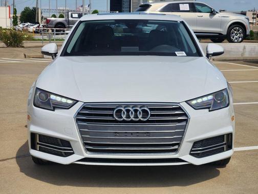White 2018 Audi A4 2.0T Premium