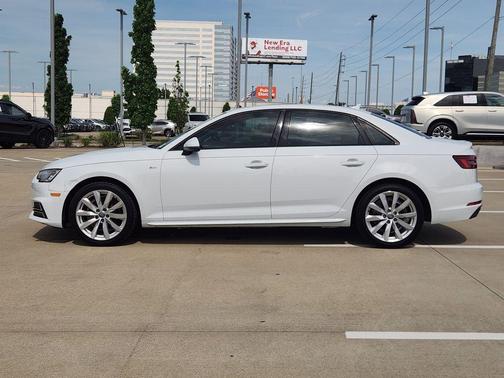 White 2018 Audi A4 2.0T Premium