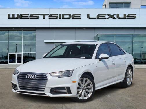 White 2018 Audi A4 2.0T Premium
