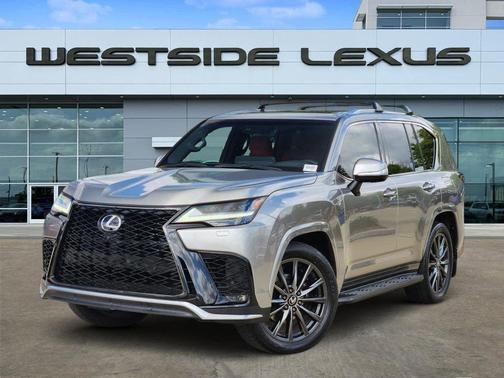Silver 2022 Lexus LX 600 F SPORT