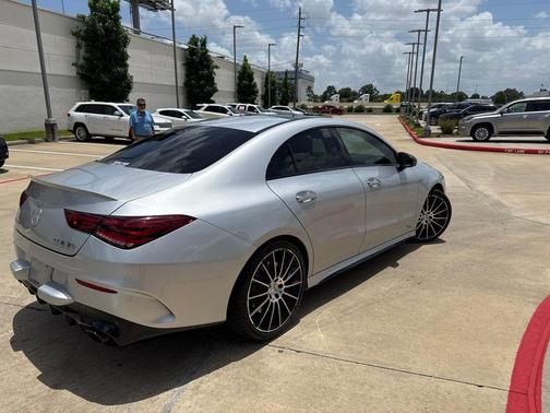 Silver 2022 Mercedes-Benz AMG CLA 35 4MATIC