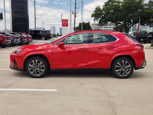 Red 2024 Lexus UX 250h F Sport