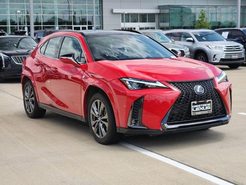 Red 2024 Lexus UX 250h F Sport