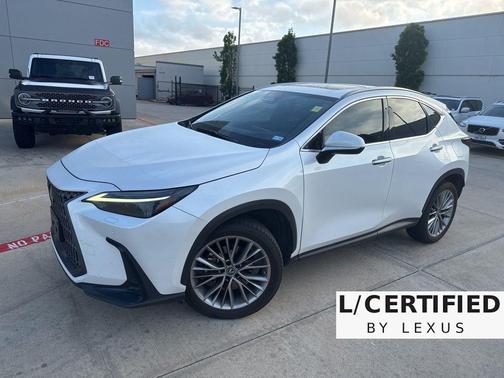 White 2023 Lexus NX 350 Luxury