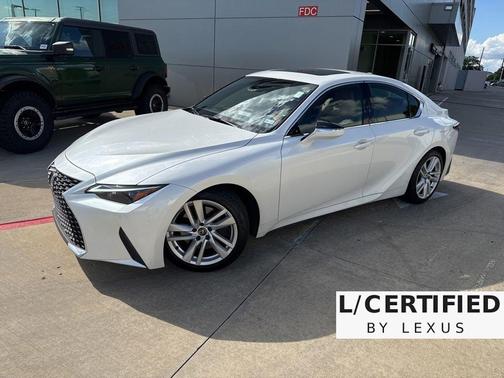 White 2023 Lexus IS 300 Base