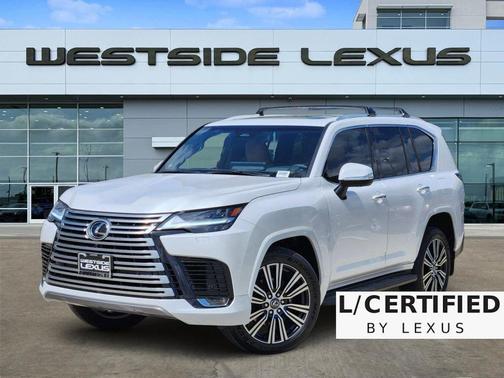 White 2025 Lexus LX 600 Luxury