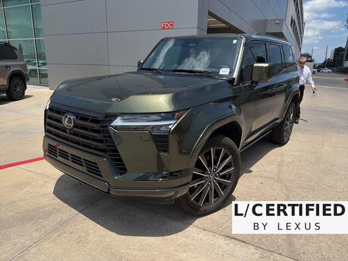 Green 2025 Lexus GX 550 Luxury+