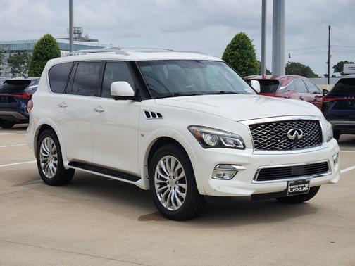 Majestic White 2015 INFINITI QX80 Base