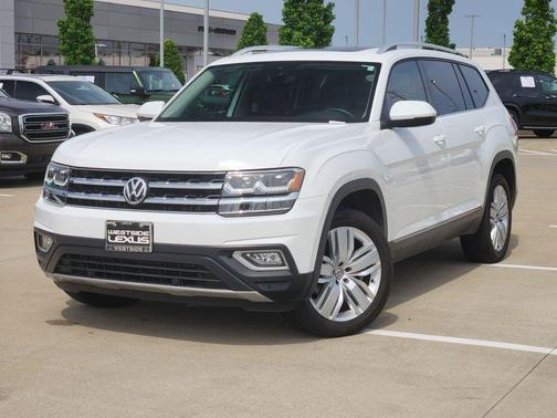 White 2019 Volkswagen Atlas 3.6L SEL