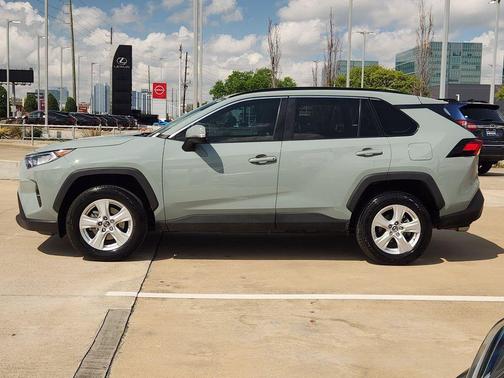 Gray 2019 Toyota RAV4 XLE