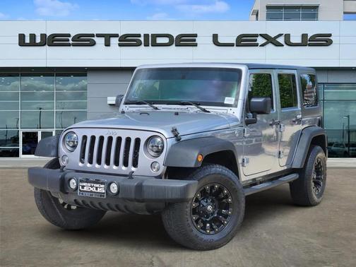Silver 2014 Jeep Wrangler Unlimited Sport
