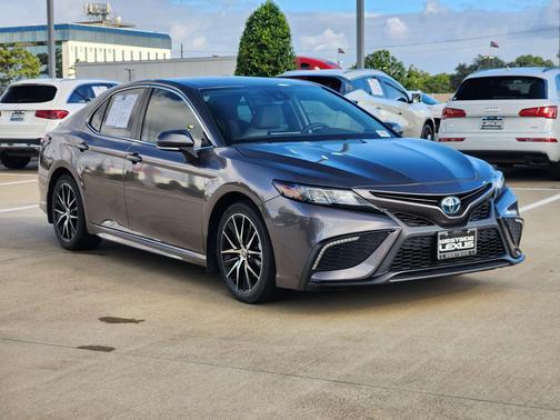 Predawn Gray Mica 2024 Toyota Camry Hybrid SE