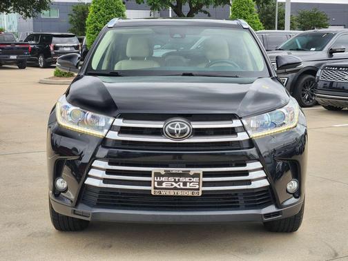 Black 2018 Toyota Highlander Limited