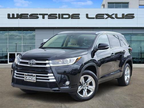 Black 2018 Toyota Highlander Limited