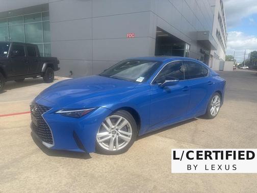 Blue 2023 Lexus IS 300 Base