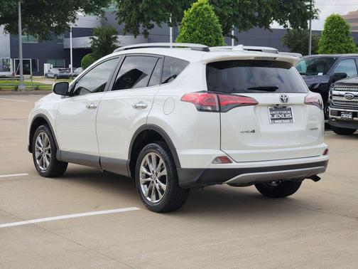 White 2017 Toyota RAV4 Limited