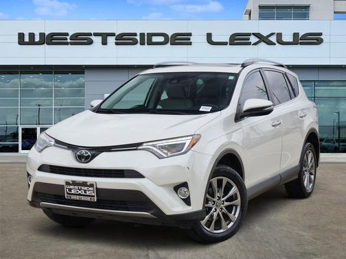 White 2017 Toyota RAV4 Limited