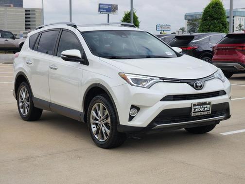 White 2017 Toyota RAV4 Limited