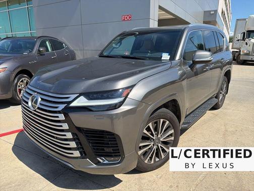 Gray 2024 Lexus LX 600 Premium