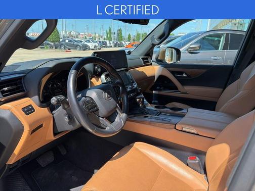 Gray 2024 Lexus LX 600 Premium