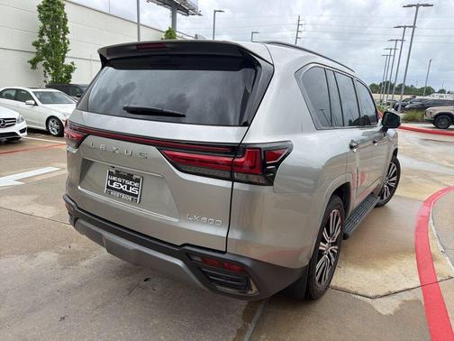 Silver 2025 Lexus LX 600 Luxury