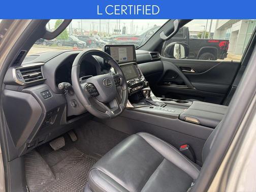 Silver 2025 Lexus LX 600 Luxury