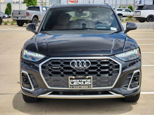 Black 2022 Audi Q5 45 S line Prestige