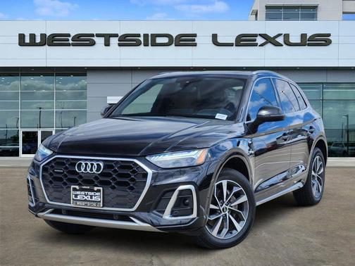 Black 2022 Audi Q5 45 S line Prestige