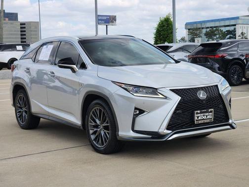 Silver 2018 Lexus RX 350 F Sport