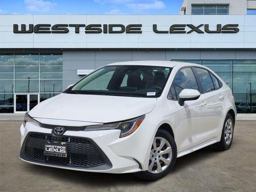 Super White 2021 Toyota Corolla LE