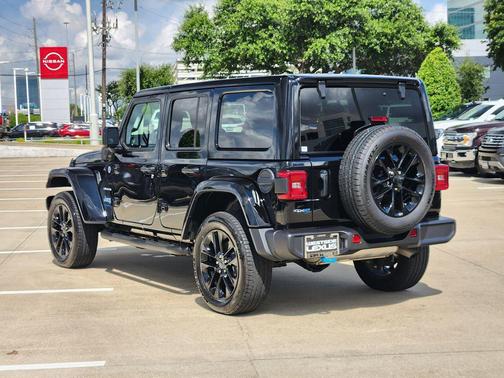 Black 2024 Jeep Wrangler 4xe Sahara